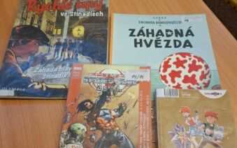 Páťáci v městské knihovně Plzeň–Slovany: Den s komiksem