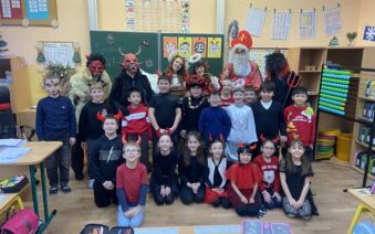 Čertí škola ve 2. třídách