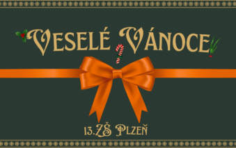 PF 2026: Krásné Vánoce přeje 13. ZŠ Plzeň