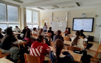 Žáci 9.B a 9.C se v pátek 20.2. zúčastnili workshopu – Udržitelnost (ESG) a Al v praxi.