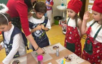 Sladký „Čertí den“ v 1. B