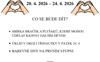 Barevný Dobrotýden na Třináctce: týden plný pomoci, radosti a spolupráce