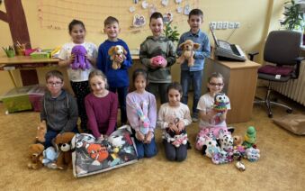 Druháčci nasbírali více jak 200 plyšáků