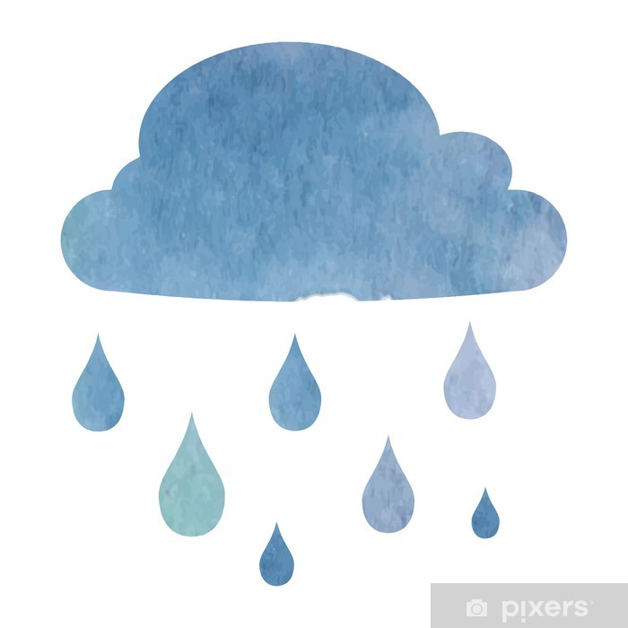 cloud-with-rain-drops-vector-illustration-in-watercolor-style